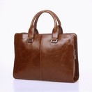 Faux Leather Briefcases Laptop Bag Vintag…