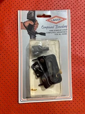 Vintage Neet Compound Bow Wrist Sling Black Leather Cat. # N-CBS, New NOS BIN 11