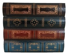 Faux Books Wood Box 6.25"x4.25"x5.25"