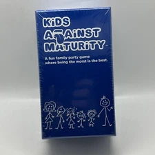 Kids Against Maturity Card Game- 4+ Players,  Ages 10+, NEW And Sealed