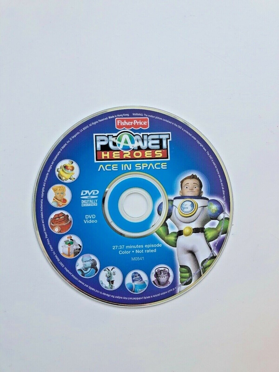 Fisher-Price Planet Heroes Ace in Space DVD - 2007 - Approx 27