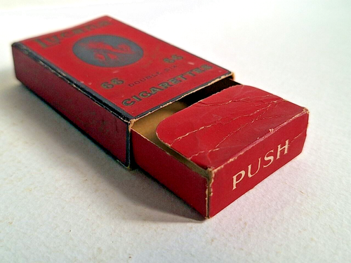 Empty 1920s LUCANA DOUBLE SIX, cigarettes packet H&S 10pcs. - Picture 3 of 8