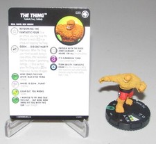 THE THING 020 Fantastic Four Marvel Heroclix