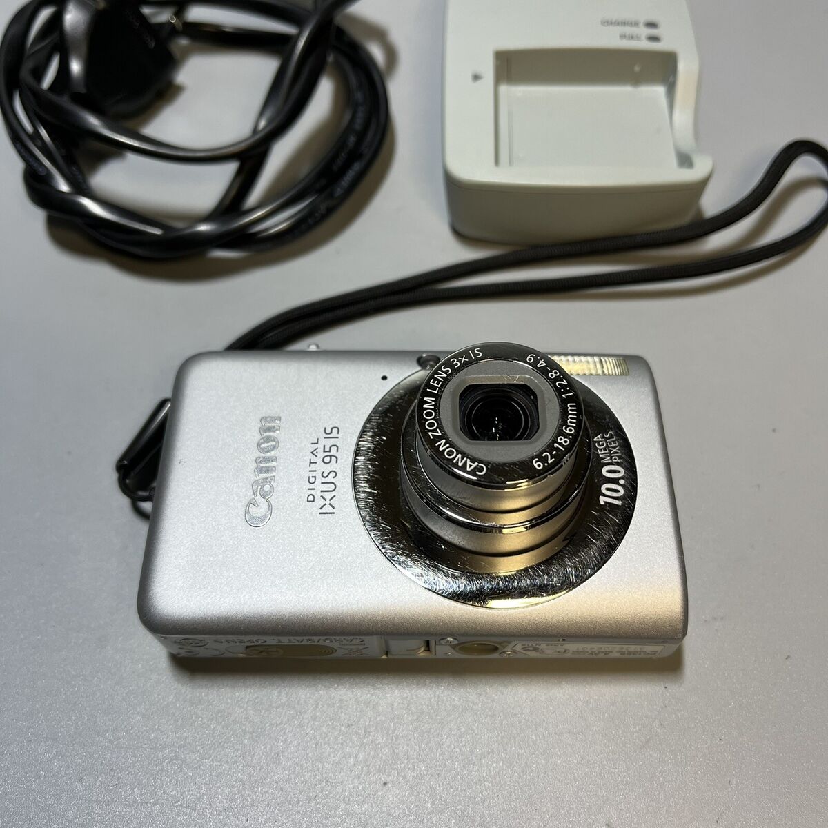 Canon Digital IXUS 95 IS 10.0MP Digital Camera - Silver | eBay Canon Digital IXUS 95 IS 10.0MP Digital Camera - Silver | eBay