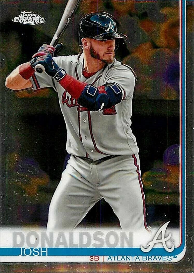 2019 Topps Chrome 85 Josh Donaldson BRAVES eBay