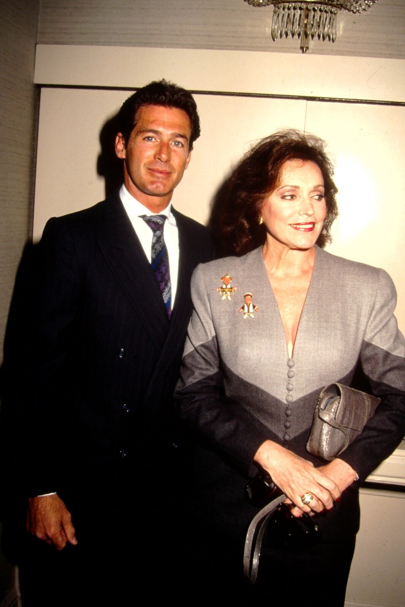 Dia Jack Scalia Joanna Carson 1991 Slide 35mm L7-13-5-3