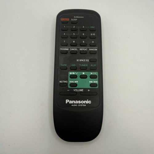 Panasonic EUR644344 Audio System Remote Control OEM Original