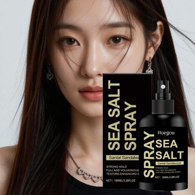 SeaSalt Hair Spray Top Curl Texture Modeling Fluffy D3N V1I7 Spray 100ml X4B9