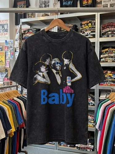 90s Ray Charles 'Uh Huh Baby' Pepsico Classic Washed T-Shirt Black XL - product listing photo