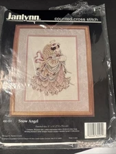 Janlynn Counted Cross Stitch Kit 80-291 Snow Angel Design