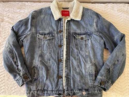 Guess Sherpa Jean Jacket - product listing photo
