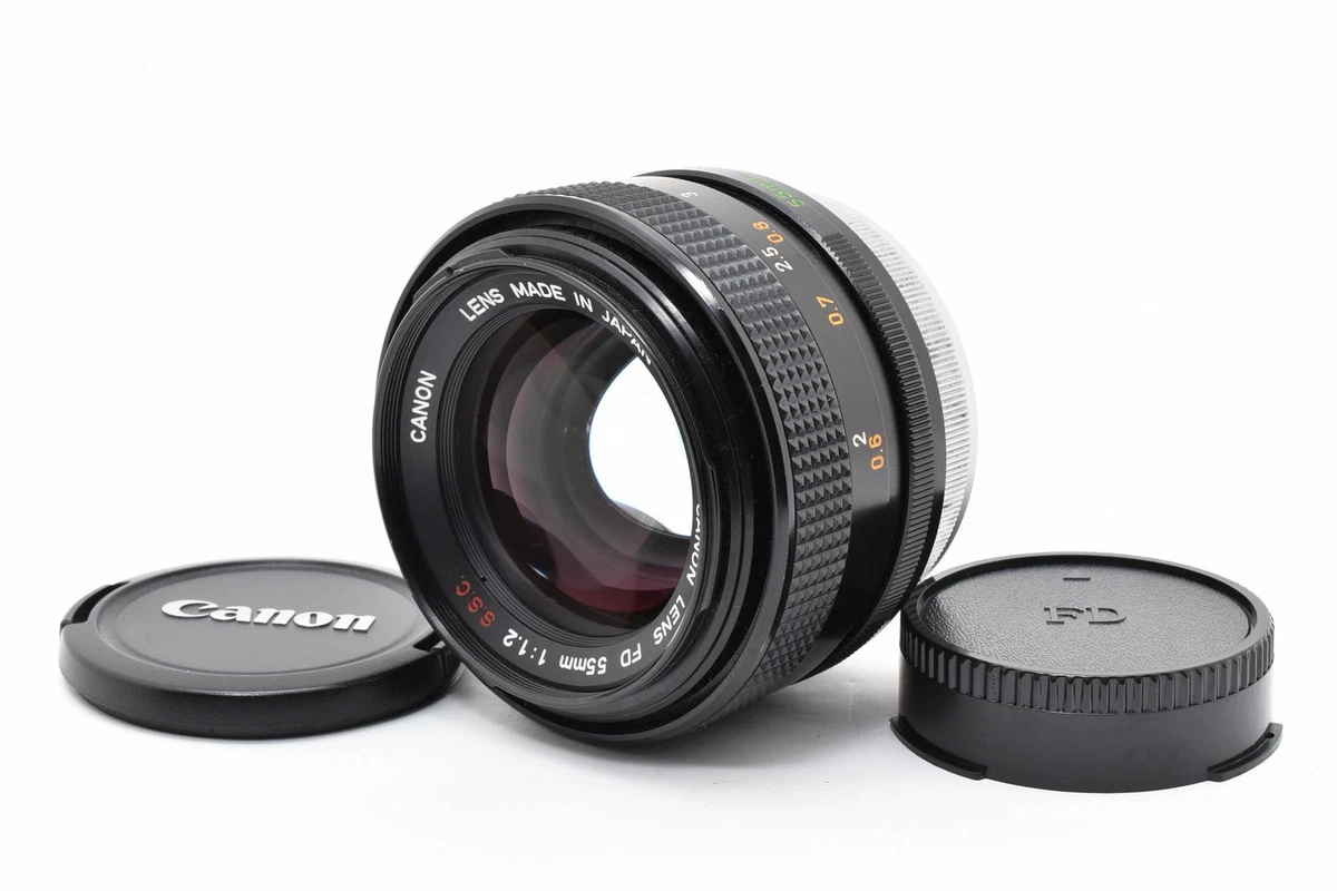 25+ Canon FD f/1.2 Camera Lenses 55mm Focal for sale | Updated Oct