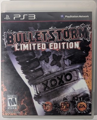Bulletstorm Limited Edition Sony PlayStation 3 PS3 Cib Tested & Working