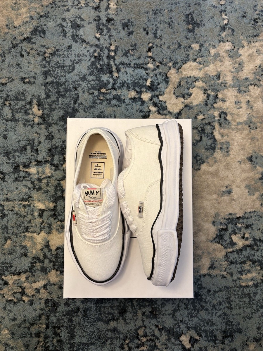 Maison Mihara Yasuhiro Baker Og Canvas White Size 7US Brand New Og