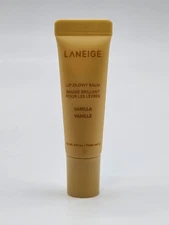 Laneige Lip Glowy Balm Travel Size 0.17oz Vanilla No Box