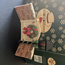 Snowonders Christmas Snowman Backdrop Winter Lamppost Sarah's Attic