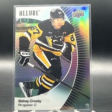 2023-24 Upper Deck Allure - Sidney Crosby #66 Black Rainbow