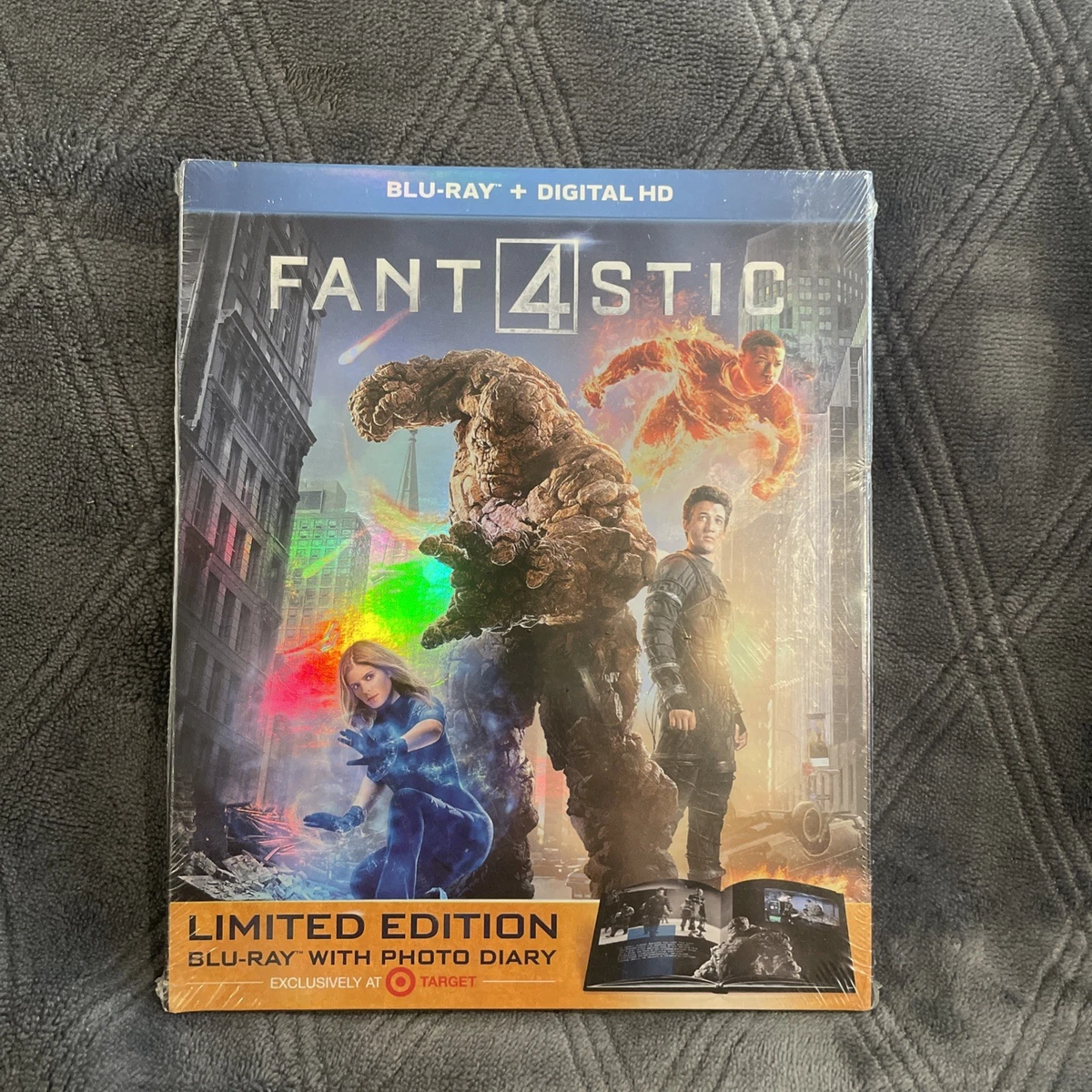 Collector's Edition Fantastic Four (2015 film) Blu-ray Discs for