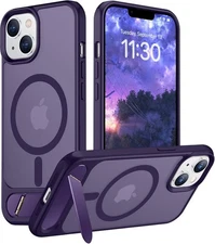 Temdan Magnetic Compatible with iPhone 14 Case/iPhone 13 14/13, Purple 