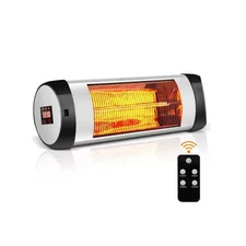 750-Watt/1500-Watt Wall Mounted Electric Panel Radiant Infrared Space Heater Wat