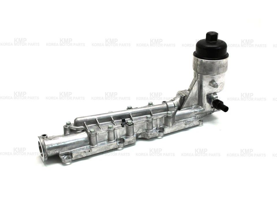 ⭐Carcasa de filtro de aceite genuino para 09-12 Genesis Veracruz Borrego 3,8 L 26300-3C261 Foto 4 de 4