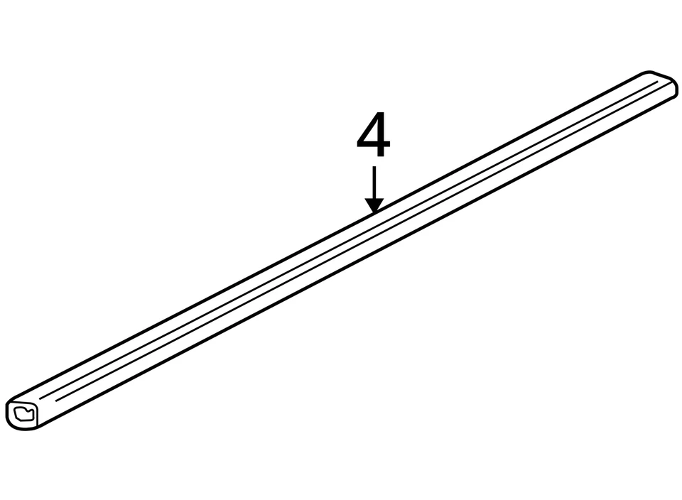 SE ADAPTA A TIRA DE SELLADO SATURN VUE 2002-2005 RR S/D WDO I 22730463 - NUEVO OEM Foto 3 de 3