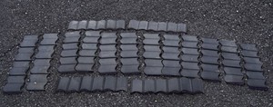 25 feet Black Tough High-Density Polyethylene Landscaping Edging