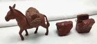 Vintage Marx Playset Pack Mule & Packs 60m Figures