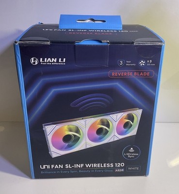 UNI FAN SL-INF WIRELESS 120 White 12RSLIN1W3W | eBay
