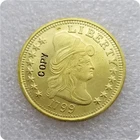 1799 Golden Draped Bust Eagle Ten Dollars Coin Contemporary Copy