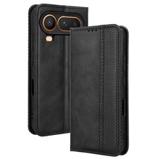 Luxury Retro Flip Leather Wallet Stand Card Cover Case For Honor Magic8 Pro Air