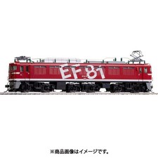 TOMIX HO-2536 HO Scale JR EF81 Electric Locomotive Rainbow Color Prestige Model