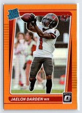 2021 Donruss Optic #234 Jaelon Darden Orange #/199