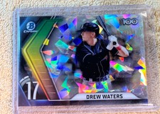 2022 Bowman Bowman Scouts Top 100 Atomic Refractor 062/150 Drew Waters #BTP-17