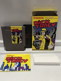 Dick Tracy Nintendo NES CIB Complete Beautiful Copy
