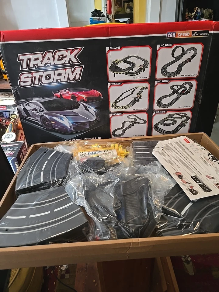 Track Storm Creative Combination Large Scale Track Slot Car Track Box Set 1:43 - Image 3 of 4