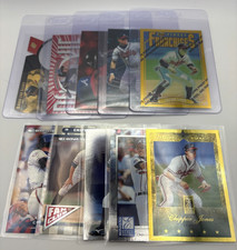 Chipper Jones 10 Card Insert Lot - 1996 Fines...