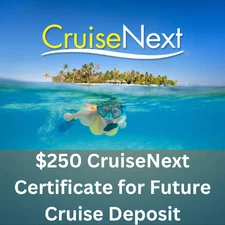 $250 Norwegian Cruise Line NCL Cruise Next Voucher NO EXPIRATION