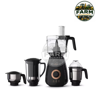 Philips 750 W Mixer-Grinder Mit 4 Gläsern HL7707/00 220 V Schwarz
