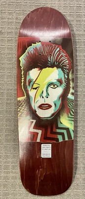 Prime Skateboard Deck Tribute To David Bowie,Artwork byJason Adams