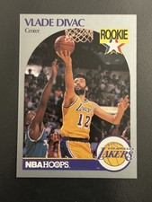 1990-91 NBA HOOPS Vlade Divac #154 (RC)