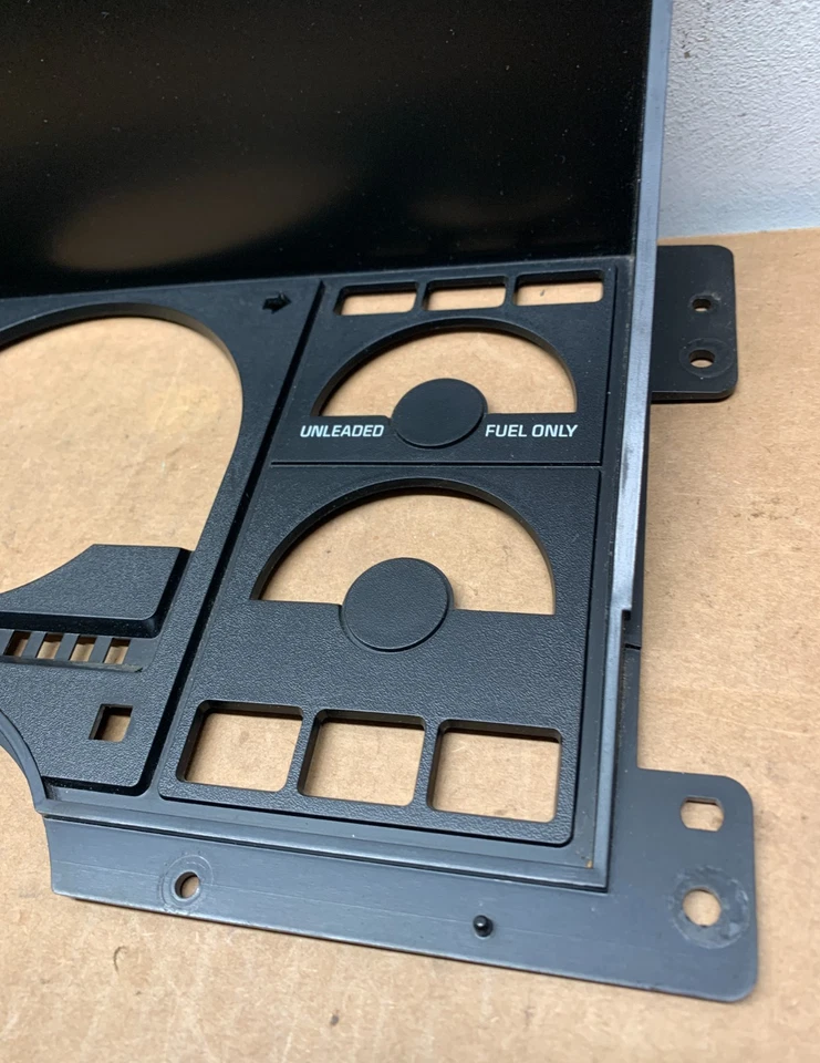 Cuadro de instrumentos calibre camión OBS Chevy C1500 Silverado 1988-1991 cubierta cara Foto 4 de 4