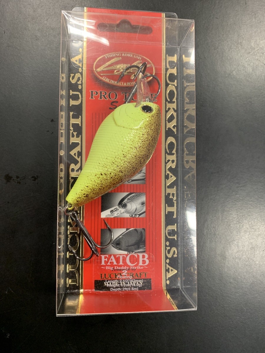 2 Lucky Craft Fat CB BDS 3 – Leurres Crankbait Aurora Black Blue Silver – Big Daddy Strike