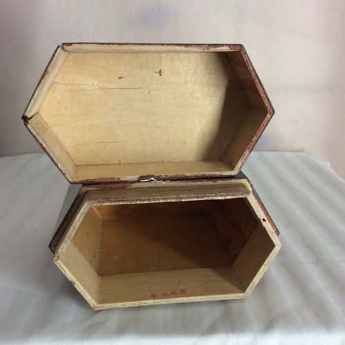 Famosa caja de madera de té chino pieza de decoración vacía - Imagen 9 de 12