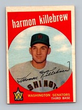 1959 Topps #515 Harmon Killebrew VGEX-EX (MC) Washington Senators Baseball Card