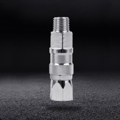 Stainless Steel Airless Spray Gun Swivel Joint Connector – High Pressure Paint Spray Hose Accessory With Filter - View #5