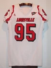 GAME WORN RANDY SALMON 2011 LOUISVILLE CARDINALS FOOTBALL JERSEY #95
