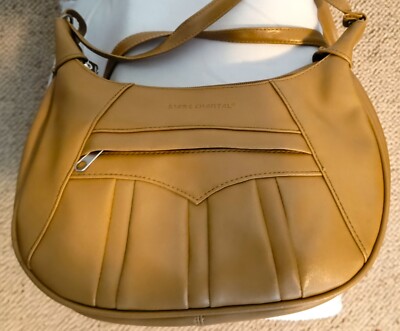 Modische, tolle Handtasche , ocker, Marc Chantal
