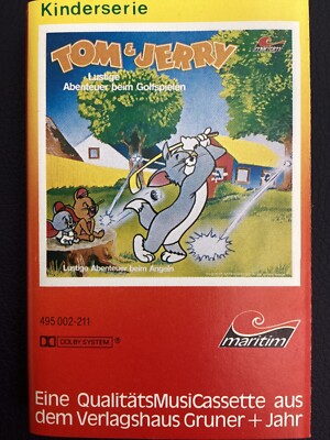 Hörspiel MC Maritim - Tom & Jerry - Lustige Abenteuer beim Angeln und Golf