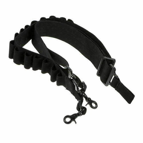 Tactical 15 Rounds Shell Holder Shotgun Sling Bandolier 12 20 Gauge Ammo Holder - 第 9/11 張圖片
